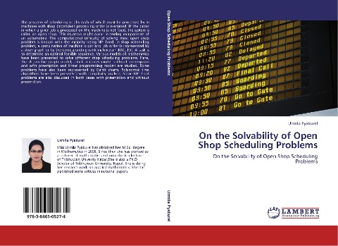 On the Solvability of Open Shop Scheduling Problems: On the Solvability of Open Shop Scheduling Problems