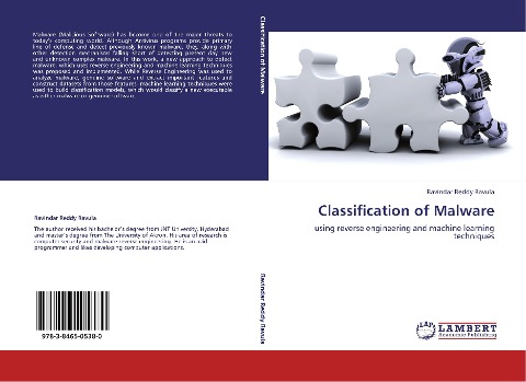 Classification of Malware: using reverse engineering and machine learning techniques