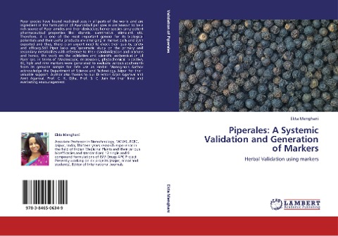 Piperales: A Systemic Validation and Generation of Markers: Herbal Validation using markers