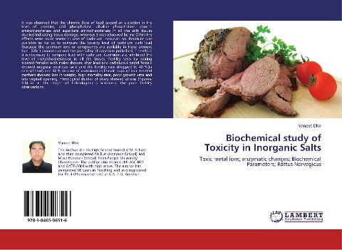 Biochemical study of Toxicity in Inorganic Salts: Toxic metal ions; enzymatic changes; Biochemical Parameters; Rattus Norvegicus