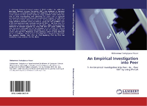 An Empirical Investigation into Peer: 1- An Empirical Investigation into Peer - to - Peer NAT by using IPv4/v6