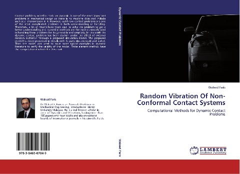 Random Vibration Of Non-Conformal Contact Systems: Computational Methods for Dynamic Contact Problems