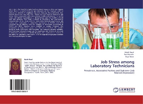 Job Stress among Laboratory Technicians: Prevalence, Associated Factors and Outcome (Job Related Depression)