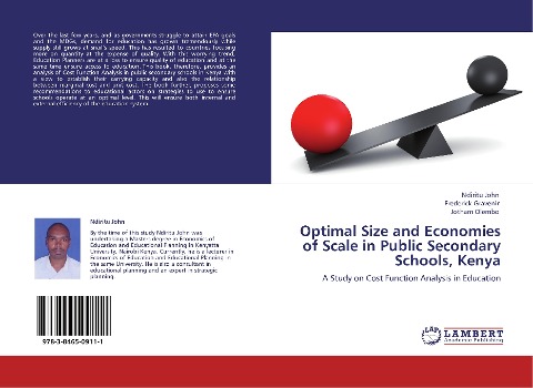 Optimal Size and Economies of Scale in Public Secondary Schools, Kenya: A Study on Cost Function Analysis in Education