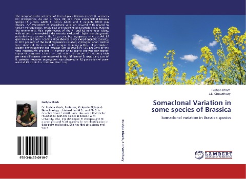 Somaclonal Variation in some species of Brassica: Somaclonal variation in Brassica species