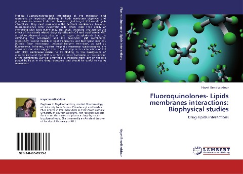 Fluoroquinolones- Lipids membranes interactions: Biophysical studies: Drug-Lipids interactions