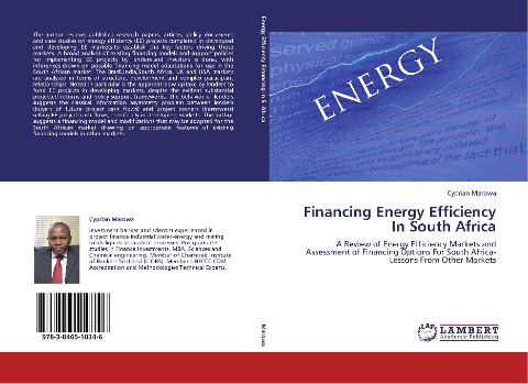 Financing Energy Efficiency In South Africa: A Review of Energy Efficiency Markets and Assessment of Financing Options For South Africa-Lessons From Other Markets