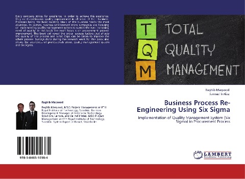Business Process Re-Engineering Using Six Sigma: Implementation of Quality Management System (Six Sigma) in Procurement Process