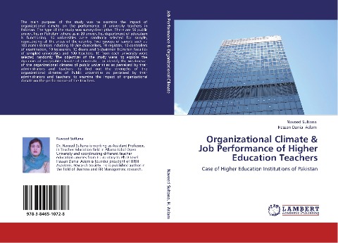 Organizational Climate & Job Performance of Higher Education Teachers: Case of Higher Education Institutions of Pakistan