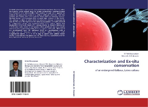Characterization and Ex-situ conservation: of an endangered Kalibaus, Labeo calbasu
