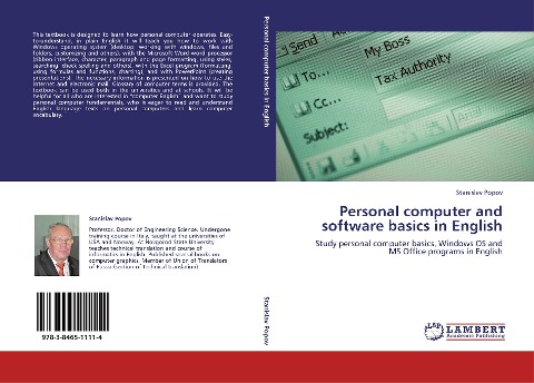 Personal computer and software basics in English: Study personal computer basics, Windows OS and MS Office programs in English