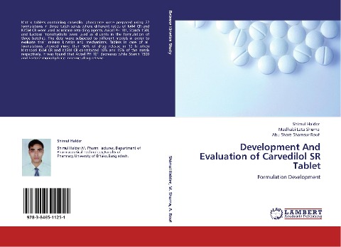 Development And Evaluation of Carvedilol SR Tablet: Formulation Development
