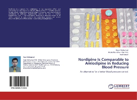 Nordipine Is Comparable to Amlodipine in Reducing Blood Pressure: An alternative for a better blood pressure control.