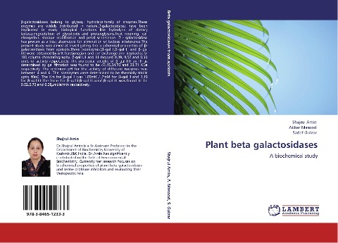 Plant beta galactosidases: A biochemical study