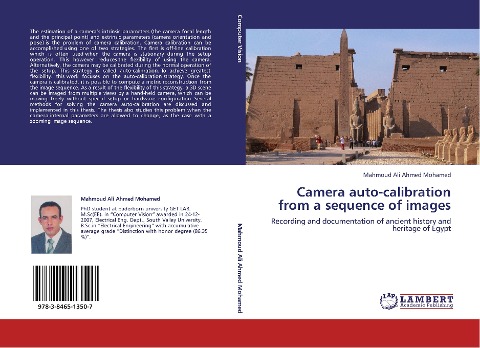 Camera auto-calibration from a sequence of images: Recording and documentation of ancient history and heritage of Egypt