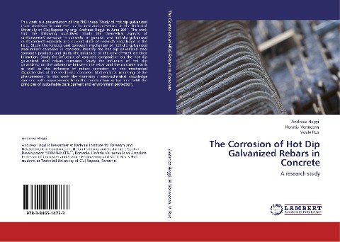 The Corrosion of Hot Dip Galvanized Rebars in Concrete: A research study