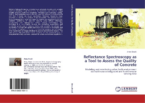 Reflectance Spectroscopy as a Tool to Assess the Quality of Concrete: Modeling and monitoring urban built environment via multi-source integrated and fused remote sensing data