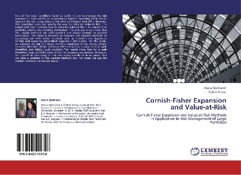 Cornish-Fisher Expansion and Value-at-Risk: Cornish-Fisher Expansion and Value-at-Risk Methods in Application to Risk Management of Large Portfolios