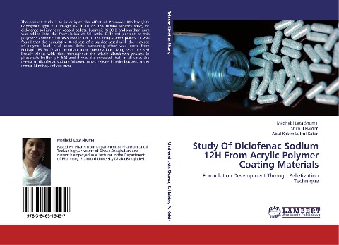 Study Of Diclofenac Sodium 12H From Acrylic Polymer Coating Materials: Formulation Development Through Pelletization Technique