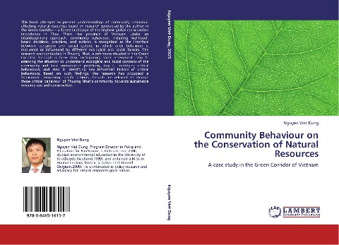 Community Behaviour on the Conservation of Natural Resources: A case study in the Green Corridor of Vietnam
