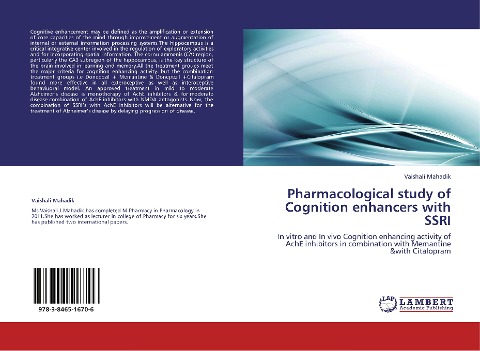 Pharmacological study of Cognition enhancers with SSRI: In vitro and In vivo Cognition enhancing activity of AchE inhibitors in combination with Memantine &with Citalopram