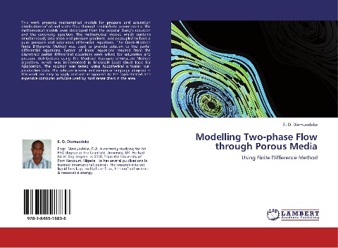 Modelling Two-phase Flow through Porous Media: Using Finite Difference Method