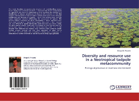 Diversity and resource use in a Neotropical tadpole metacommunity: Ecological processes in montane environment