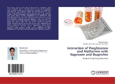 Interaction of Pioglitazone and Metformin with Naproxen and Ibuprofen: Study of Drug Drug Interaction