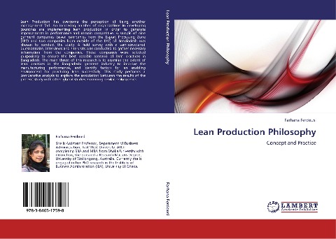 Lean Production Philosophy: Concept and Practice
