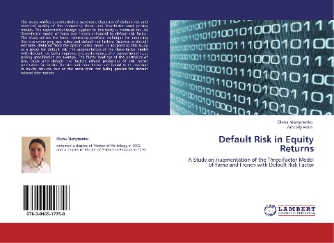 Default Risk in Equity Returns: A Study on Augmentation of the Three-Factor Model of Fama and French with Default Risk Factor