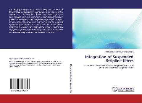 Integration of Suspended Stripline filters: Introduces the effect of microstrip contact at the ports of suspended stripline filters