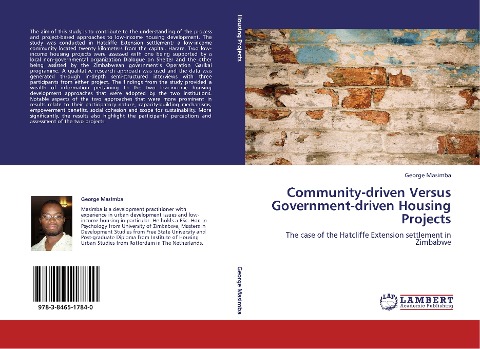 Community-driven Versus Government-driven Housing Projects: The case of the Hatcliffe Extension settlement in Zimbabwe