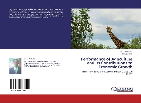 Performance of Agriculture and its Contributions to Economic Growth: The case of sodo zuria woreda (Ethiopia) crop sub sector