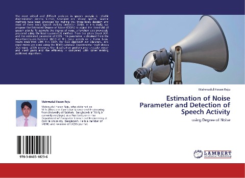 Estimation of Noise Parameter and Detection of Speech Activity: using Degree of Noise