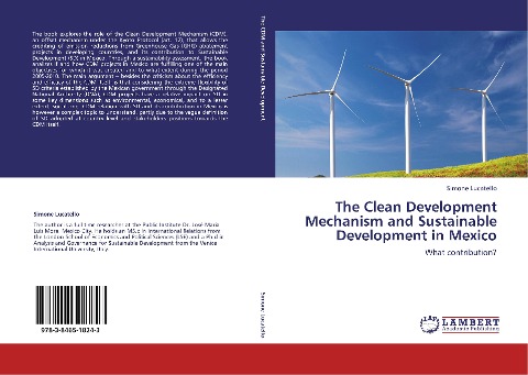 The Clean Development Mechanism and Sustainable Development in Mexico: What contribution?