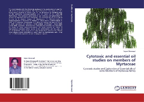 Cytotoxic and essential oil studies on members of Myrtaceae: Cytotoxic studies and Exploration of Essential oils  of some Members of Myrtaceae family