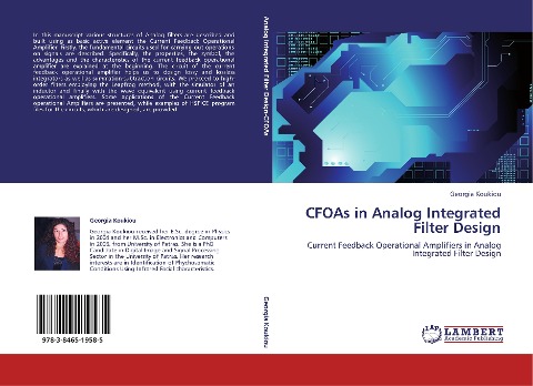 CFOAs in Analog Integrated Filter Design: Current Feedback Operational Amplifiers in Analog Integrated Filter Design