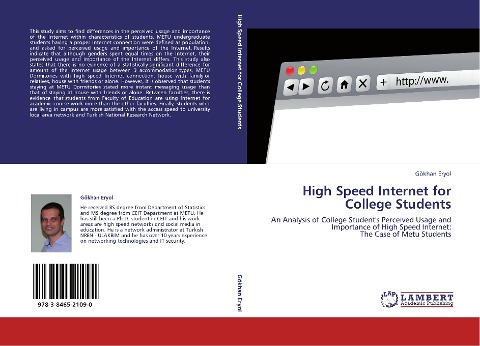 High Speed Internet for College Students: An Analysis of College Students Perceived Usage and Importance of High Speed Internet:  The Case of Metu Students