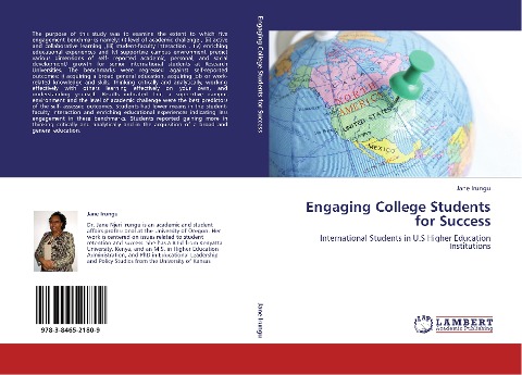 Engaging College Students for Success: International Students in U.S Higher Education Institutions
