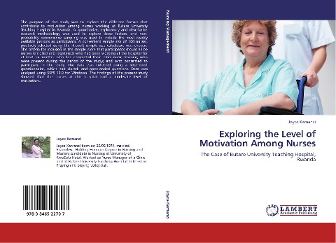 Exploring the Level of Motivation Among Nurses: The Case of Butare University Teaching Hospital, Rwanda