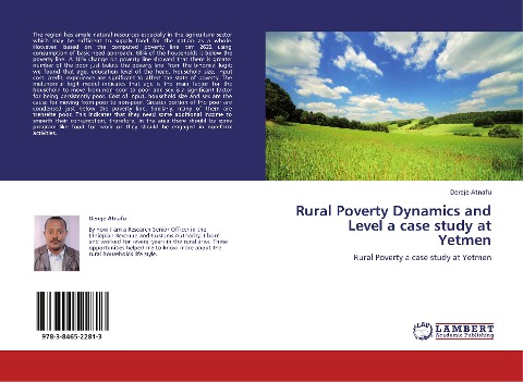Rural Poverty Dynamics and Level a case study at Yetmen: Rural Poverty a case study at Yetmen