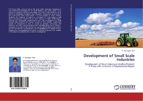 Development of Small Scale Industries: Development of Small Industry in Andhra Pradesh:  A Study with reference to Rayalaseema Region