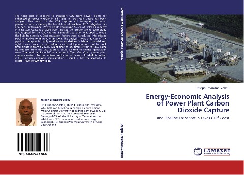 Energy-Economic Analysis of Power Plant Carbon Dioxide Capture: and Pipeline Transport in Texas Gulf Coast