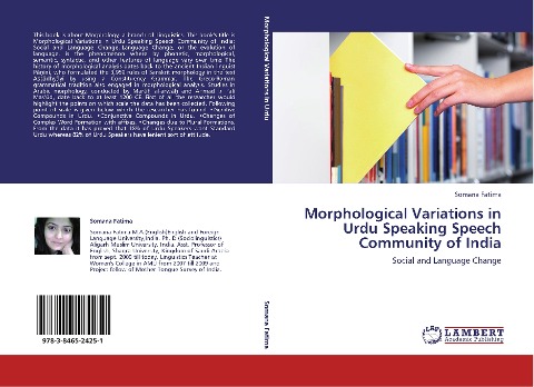 Morphological Variations in Urdu Speaking Speech Community of India: Social and Language Change