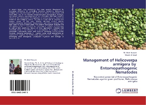 Management of Helicoverpa armigera by    Entomopathogenic Nematodes: Biocontrol potential of Entomopathogenic Nematodes against gram pod borer, Helicoverpa armigera