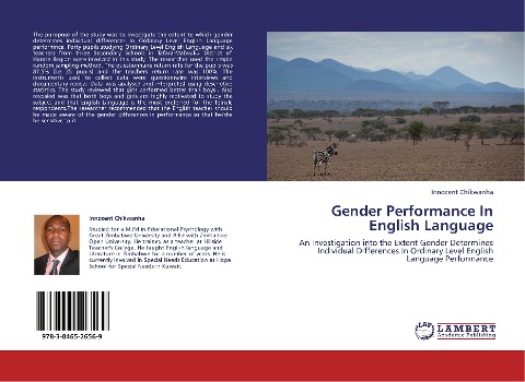 Gender Performance In English Language: An Investigation into the Extent Gender Determines Individual Differences In Ordinary Level English Language Performance