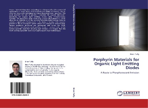 Porphyrin Materials for Organic Light Emitting Diodes: A Route to Phosphorescent Emission