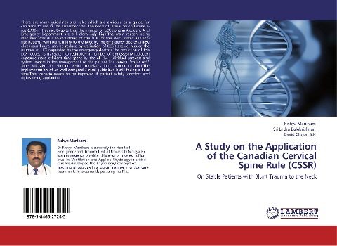 A Study on the Application of the Canadian Cervical Spine Rule (CSSR): On Stable Patients with Blunt Trauma to the Neck