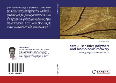 Stimuli sensitive polymers and biomolecule recovery: Affinity precipitation of biomolecules