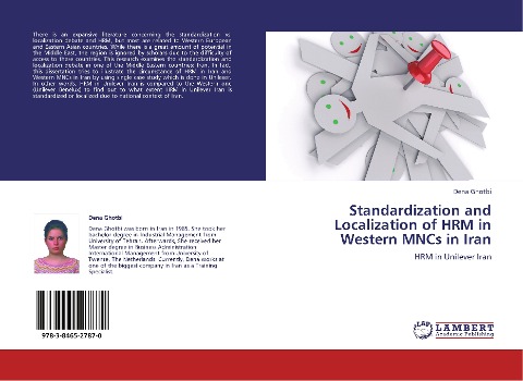 Standardization and Localization of HRM in Western MNCs in Iran: HRM in Unilever Iran